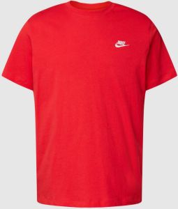 Nike T-shirt met labelstitching model 'NSW CLUB TEE'