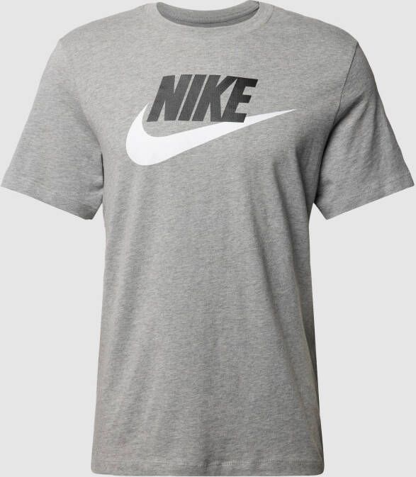 Nike Grijze Sport T-shirt voor Heren en Dames Grijs Heren