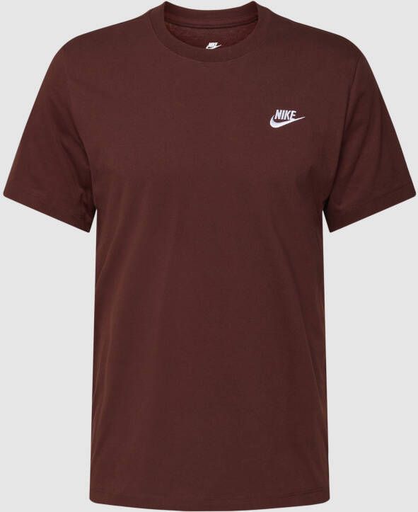 Nike T-shirt met logostitching model 'CLUB'