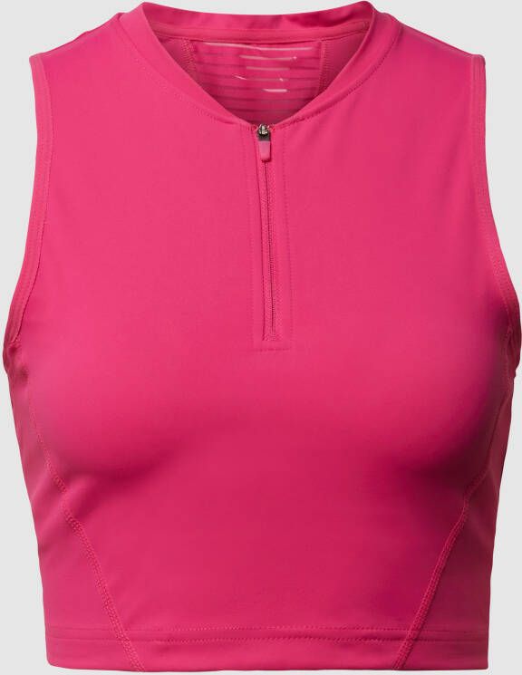 Nike Pro Dri-FIT Korte tanktop voor dames Roze