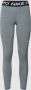 Nike Pro Legging met halfhoge taille en mesh vlakken voor dames Grijs - Thumbnail 1