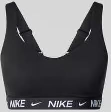 Nike Training Bustier met labeldetails en verstelbare bandjes