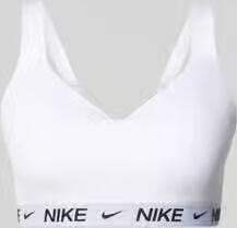 Nike Training Bustier met labeldetails en verstelbare bandjes
