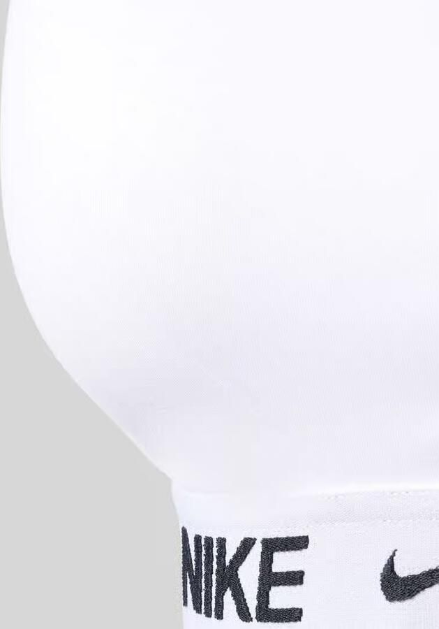 Nike Training Bustier met labeldetails en verstelbare bandjes