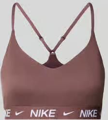 Nike Training Bustier met labeldetails en verstelbare bandjes