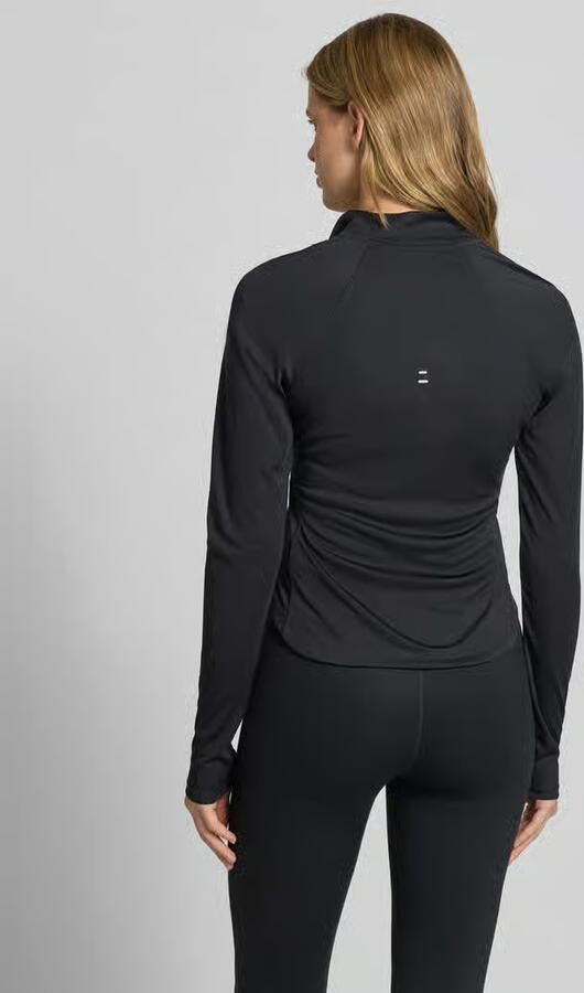 Nike Training Functioneel shirt met ritssluiting en logo model 'Tempo' - Foto 2