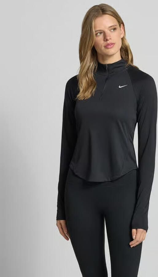 Nike Training Functioneel shirt met ritssluiting en logo model 'Tempo' - Foto 3