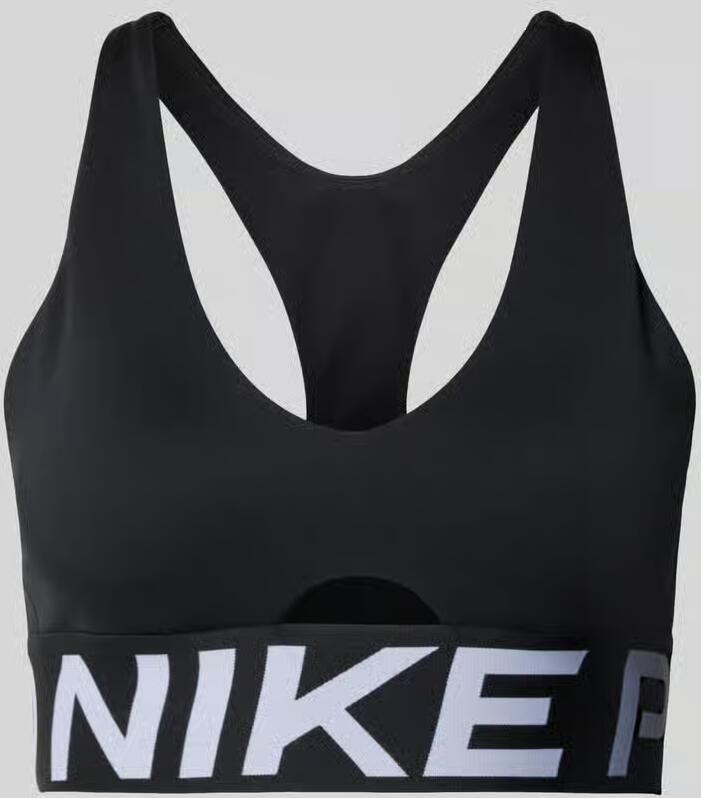 Nike Training Racerback-bustier met cut-out en labelprintdetails - Foto 2