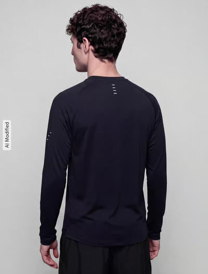 Nike Training Regular Fit sportshirt met lange mouwen met logodetail - Foto 2