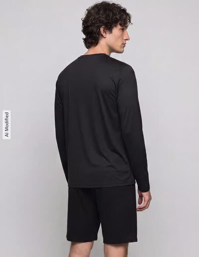 Nike Training Regular fit sportshirt met lange mouwen met ronde hals - Foto 2