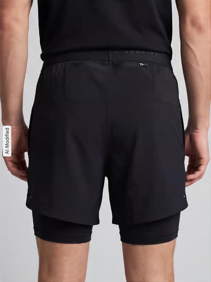 Nike Training Regular fit sportshorts met dri-fit-technologie model 'STRIDE 5IN HYBRID'