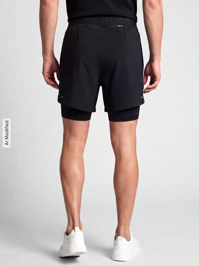 Nike Training Regular fit sportshorts met dri-fit-technologie model 'STRIDE 5IN HYBRID' - Foto 2