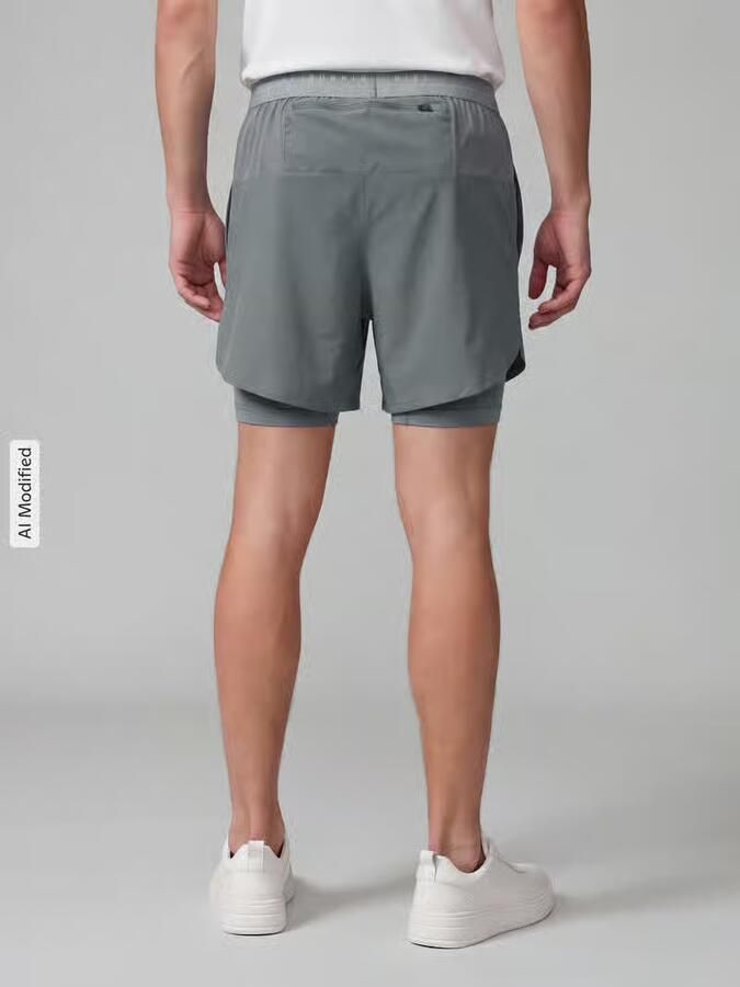 Nike Training Regular fit sportshorts met dri-fit-technologie model 'STRIDE 5IN HYBRID' - Foto 2