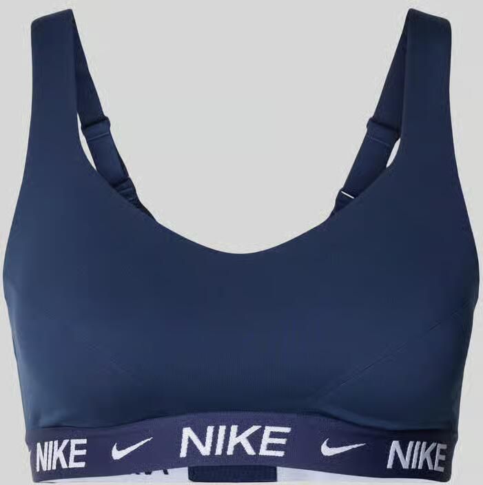 Nike Training slim fit sport-bh met logodetail model 'Indy' - Foto 2