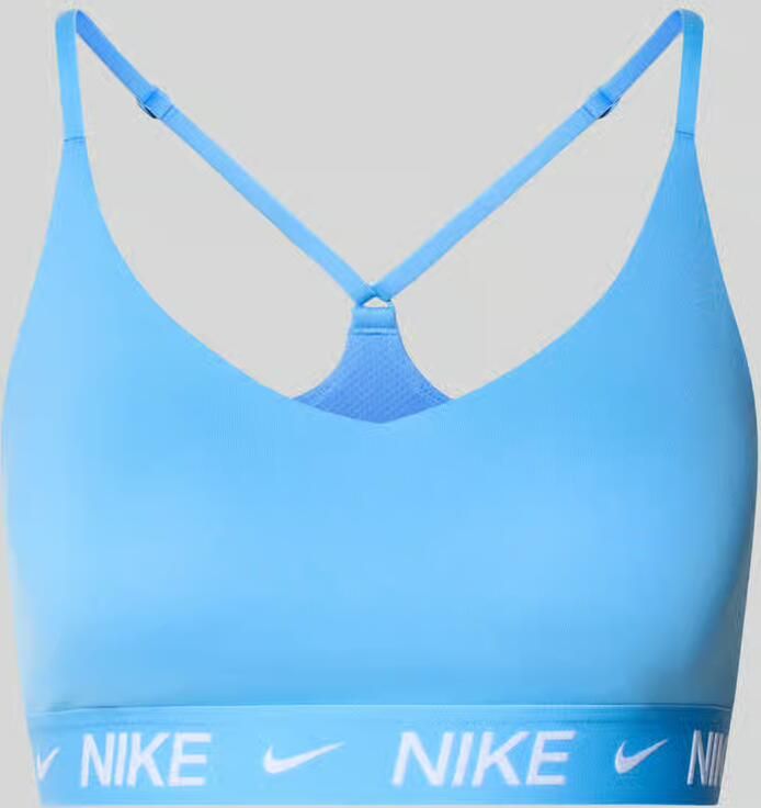 Nike Training Slim fit sport-bh met logodetail model 'Indy' - Foto 2