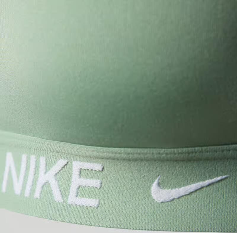 Nike Training slim fit sport-bh met logoprint model 'Indy'