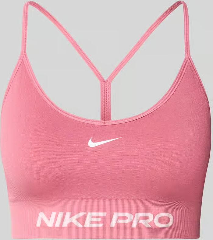 Nike Training Sport-bh met label in band - Foto 2