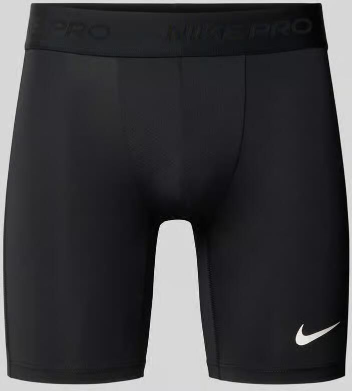 Nike Training Strakke sportshorts met logoprint