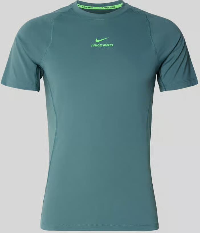 Nike Training T-shirt met logoprint en raglanmouwen