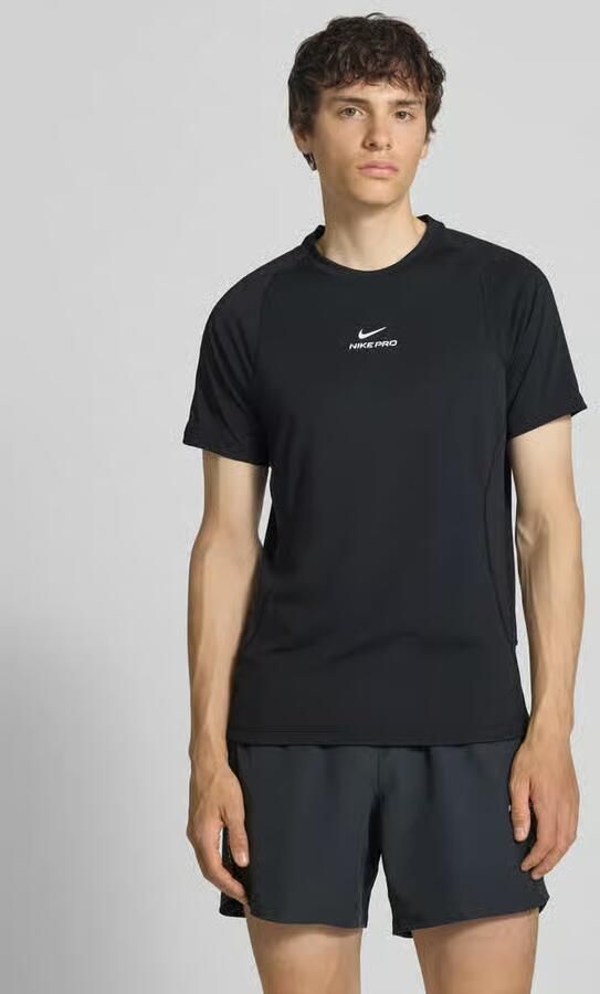 Nike Training T-shirt met logoprint en raglanmouwen - Foto 3