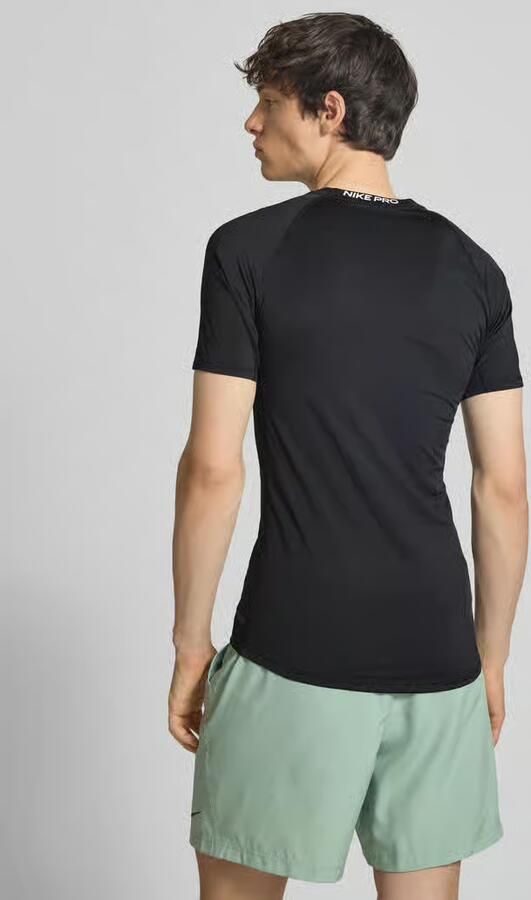 Nike Pro Dri-FIT strakke fitnesstop met korte mouwen voor heren Zwart - Foto 12