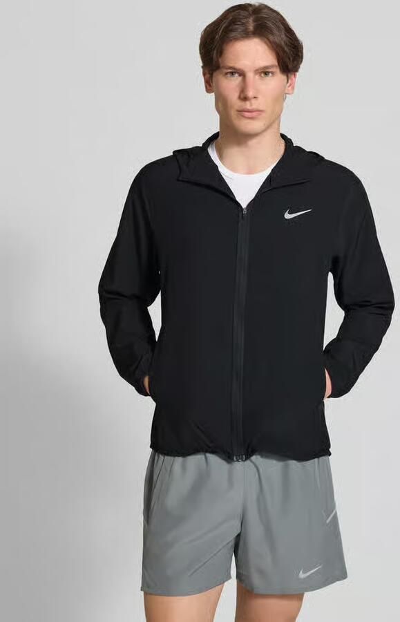 Nike Training trainingsjack met logoprint en opstaande kraag - Foto 8