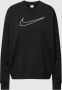 Nike Dri-FIT Get Fit Sweatshirt met ronde hals en graphic voor dames Zwart - Thumbnail 2