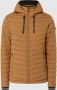 No Excess Jacket short fit hooded padded dark fudge Bruin Heren - Thumbnail 1