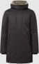 No Excess Jacket long fit hooded twill black Zwart Heren - Thumbnail 2