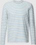 NO EXCESS Shirt met lange mouwen met streepmotief - Thumbnail 1