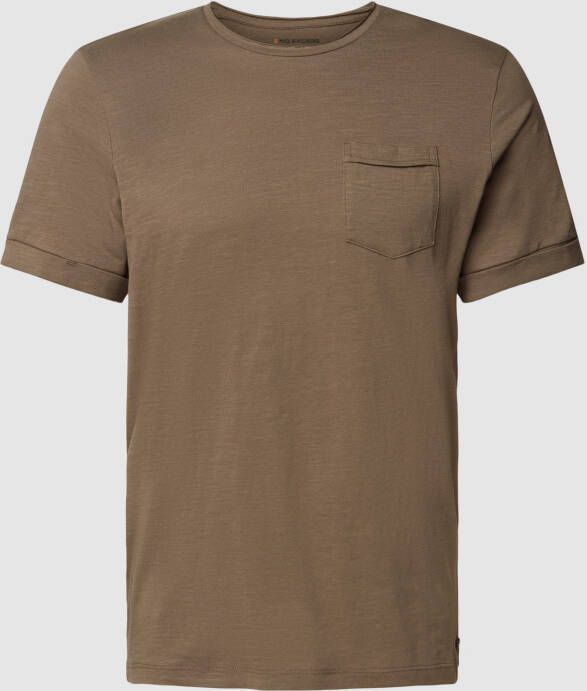 NO EXCESS T-shirt met borstzak