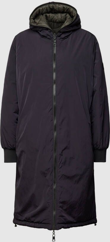 COMO NO 1 Lange jas met capuchon model 'NORA'