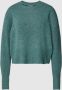 Noisy May Gebreide pullover met extra brede schouders model 'Nella' - Thumbnail 1