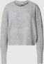 Noisy May Gebreide pullover met extra brede schouders model 'Nella' - Thumbnail 1