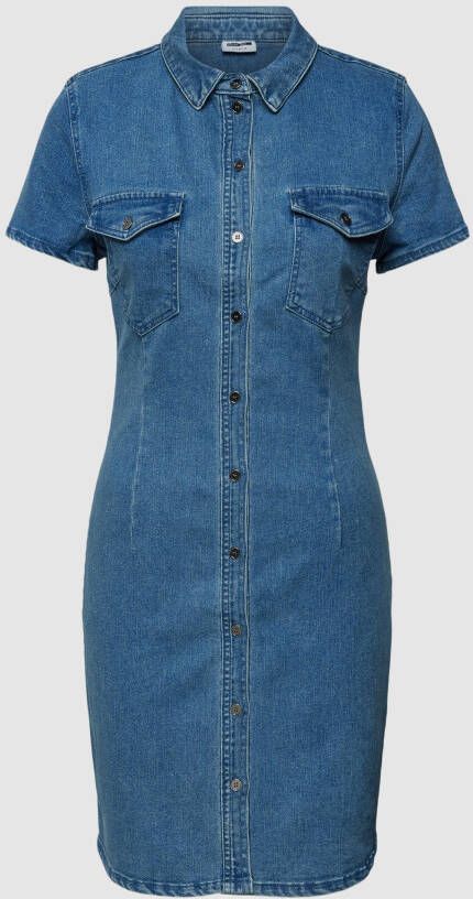 Noisy May Jeansjurk met klepzakken model 'JOY'