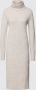 Noisy may Gebreide jurk NMVIOLA L S ROLLNECK KNIT DRESS FWD NOOS - Thumbnail 1