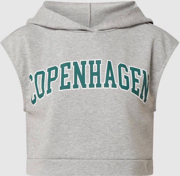 Noisy May Korte hoodie met print model 'Ruby'