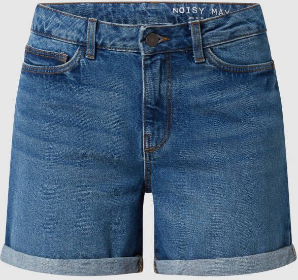 Noisy May Korte regular fit jeans in 5-pocketmodel model 'SMILEY'