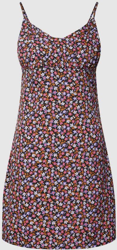 Noisy May Mini-jurk met all-over bloemenmotief model 'RUE'