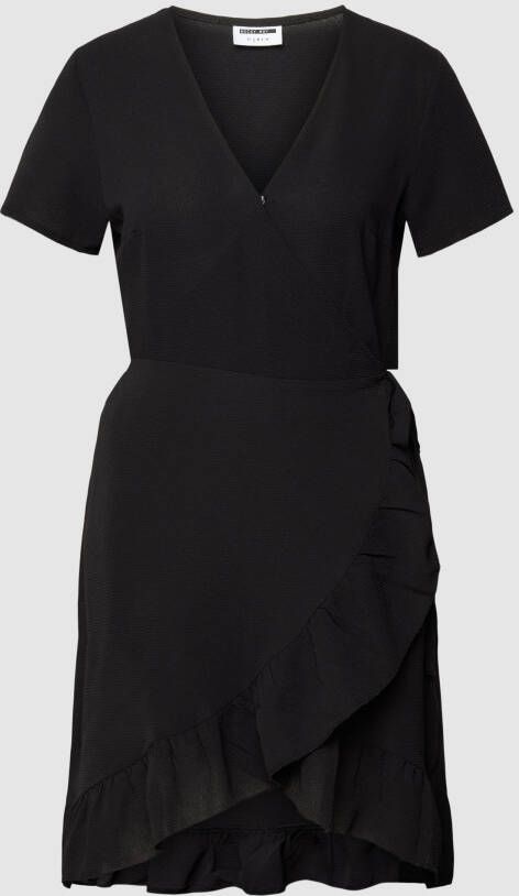 Noisy May Mini-jurk met all-over motief model 'CLARA BIANCA'