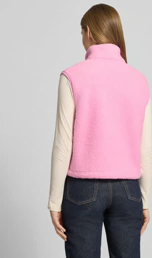 NOISY MAY Bodywarmer van teddybont met opstaande kraag model 'MASEY' - Foto 3
