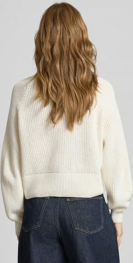 Noisy may Trui met staande kraag NMDARA L S HIGH NECK KNIT FWD NOOS - Foto 4