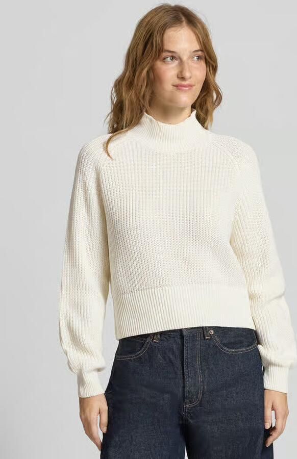 Noisy may Trui met staande kraag NMDARA L S HIGH NECK KNIT FWD NOOS - Foto 3