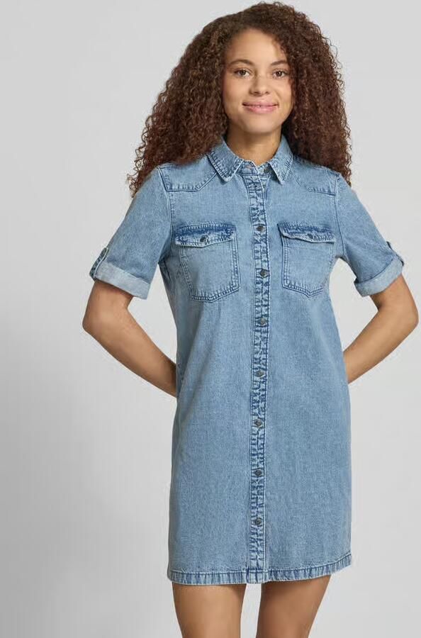 Noisy may Jeans jurk NMNEW SIGNE S S DENIM DRESS VI003LB NOOS - Foto 11