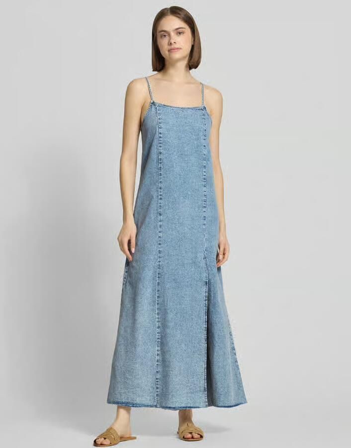 NOISY MAY Denimjurk met spaghettibandjes model 'SIGNE' - Foto 2
