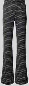 NOISY MAY Flared cut broek in all-over look model 'DESTINY'