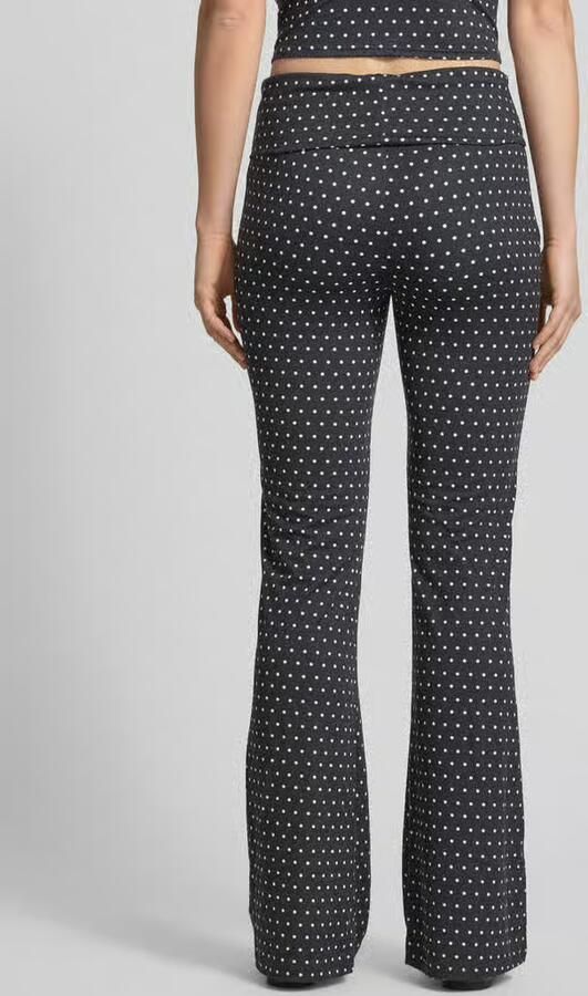NOISY MAY Flared cut broek in all-over look model 'DESTINY' - Foto 2