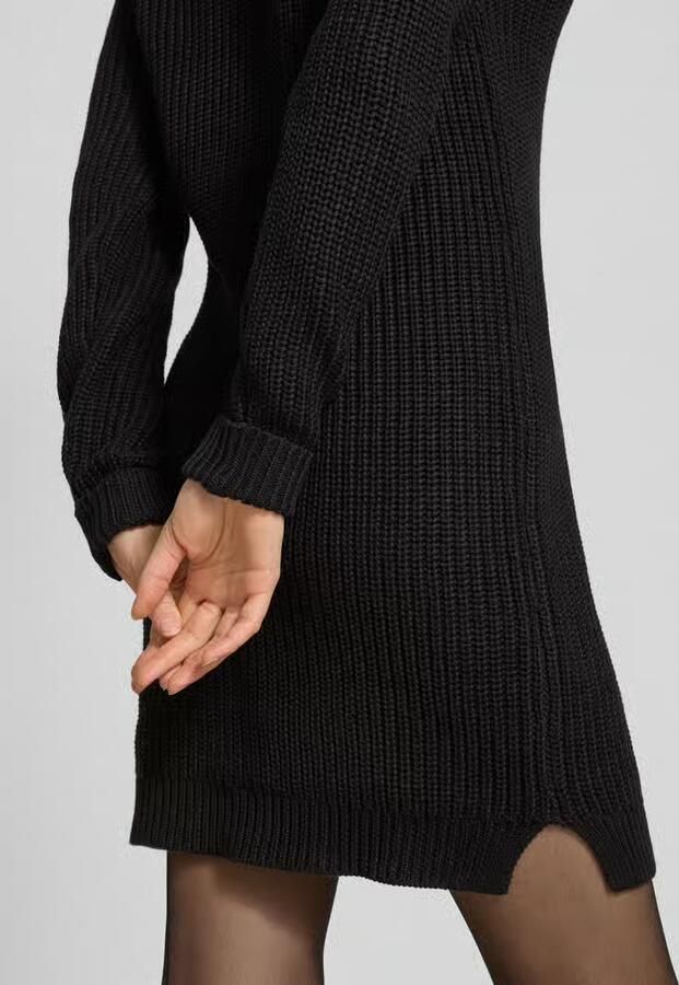 Noisy may Gebreide jurk NMSIESTA L S O-NECK KNIT DRESS NOOS - Foto 3