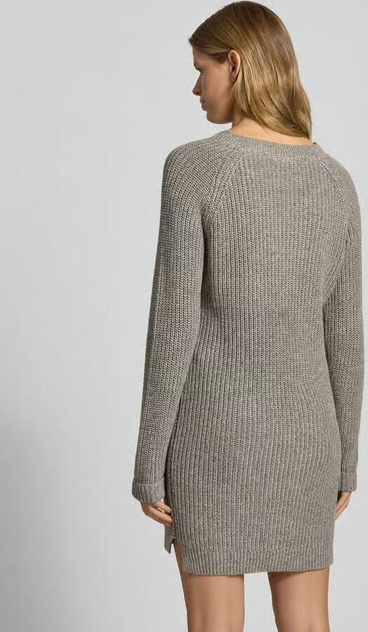 Noisy may Gebreide jurk NMSIESTA L S O-NECK KNIT DRESS NOOS - Foto 4