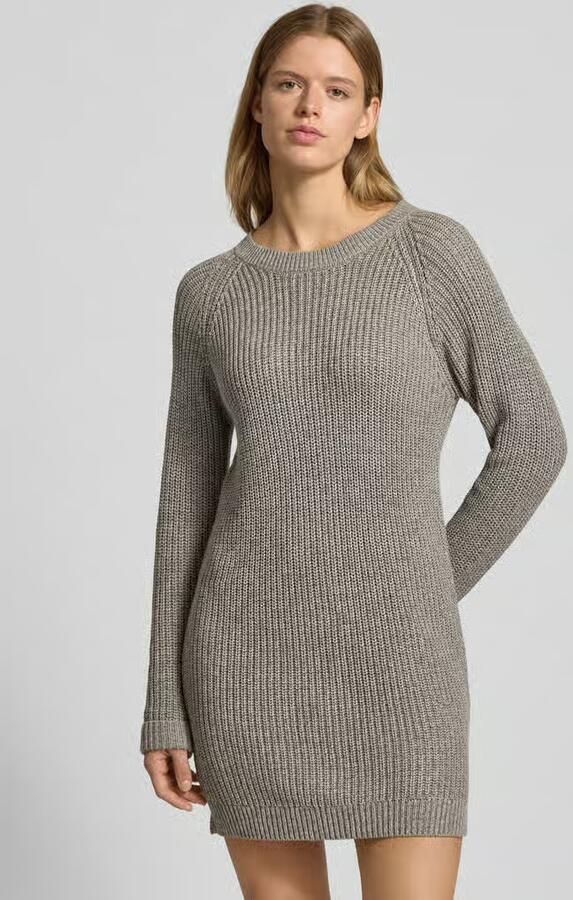 Noisy may Gebreide jurk NMSIESTA L S O-NECK KNIT DRESS NOOS - Foto 3